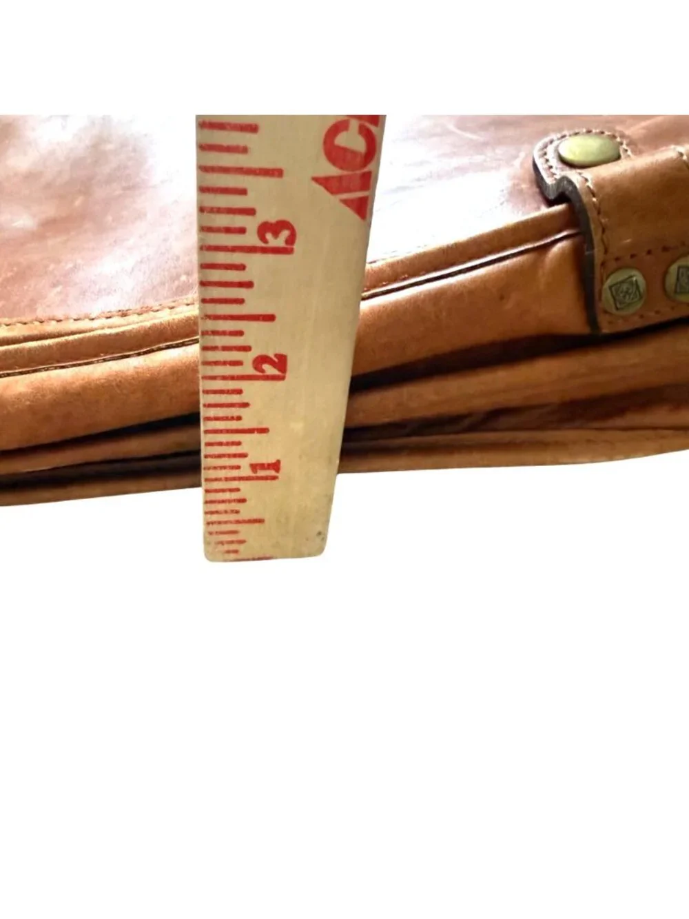 Vintage Alla Moda Bellezza Men's Messenger Bag Professional Academia Leather